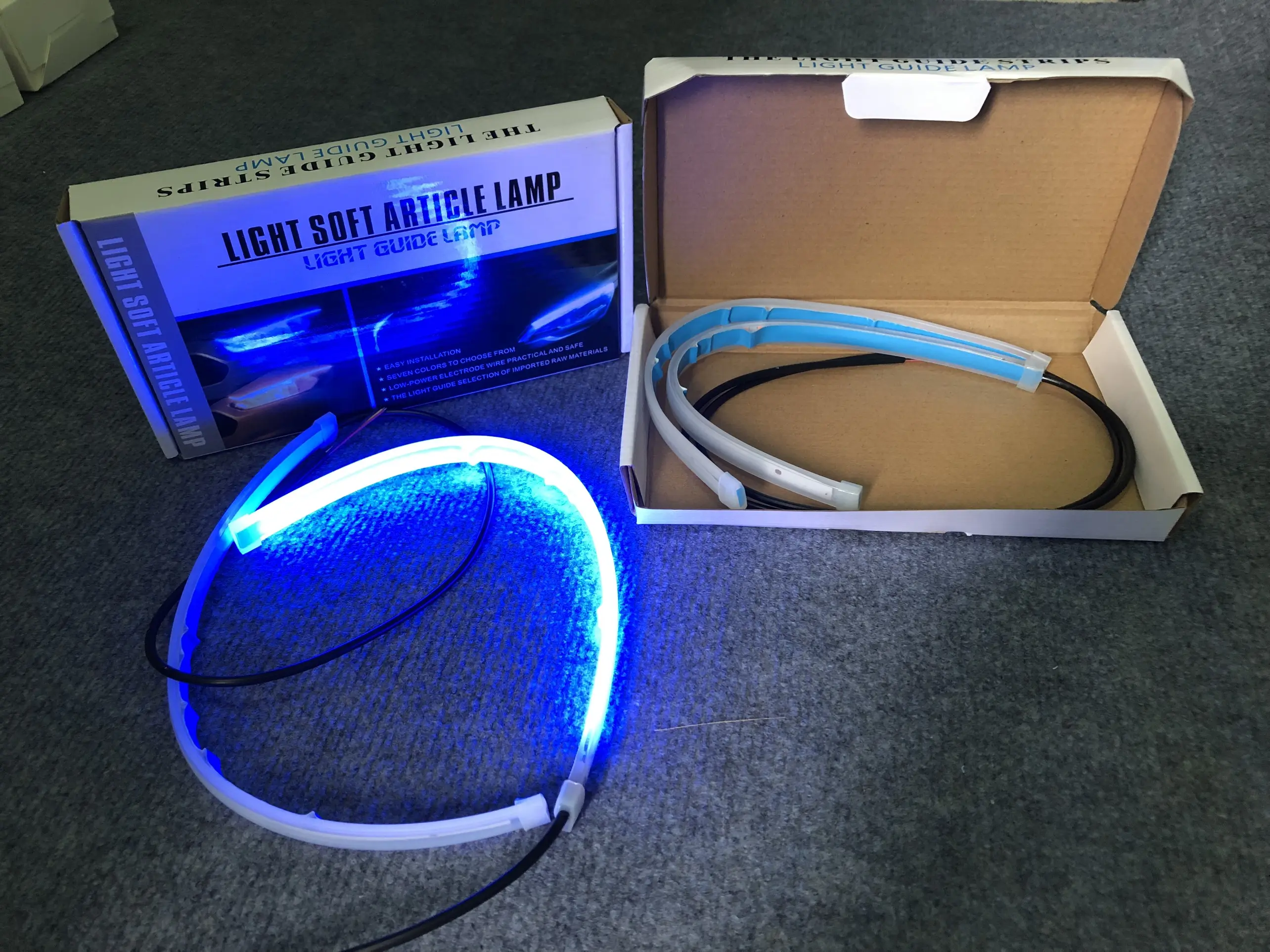 Dây led chạy hiệu ứng đuổi lắp trang trí xe máy , oto ( giá 1 dây )