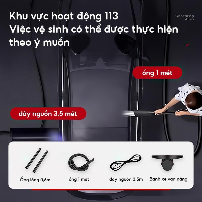 MODOFO 3 trong 1 Máy hút bụi ướt và khô công nghiệp 15/18 L 1800W 8