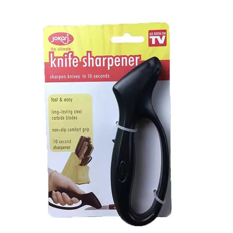 Product Introduction of Single Handle Kitchen Sharpener Quick Sharpener Small Tool Whetstone Conveniente Sharpening F5K5 17