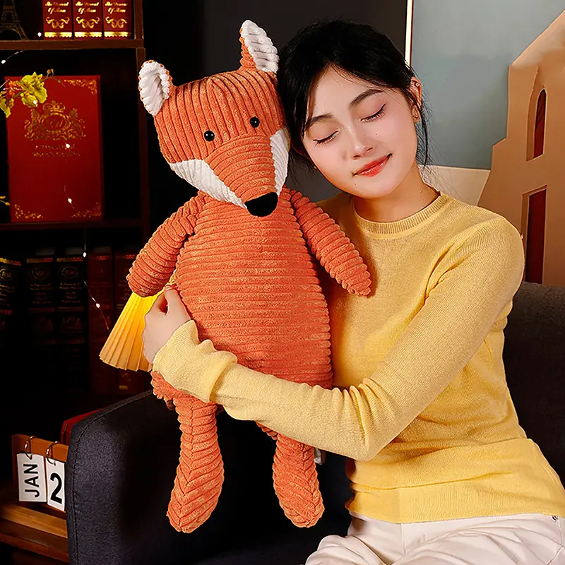 Zhao Lusi Sangzhi-Búp Bê Nhồi Bông Cho Bé Gái, Đồ Chơi Nhồi Bông Peluche, Quà Sinh Nhật Nữ Tính, Phim Tình Yêu Ẩn, Cáo Plushie 5
