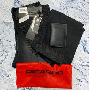 celana jeans denim pria picasso original non stret  reguler slimfit