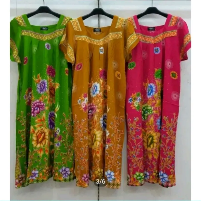 DASTER HENGKY MODEL SIKAK MOTIF BUNGA ABSTRAK#LD 120 6