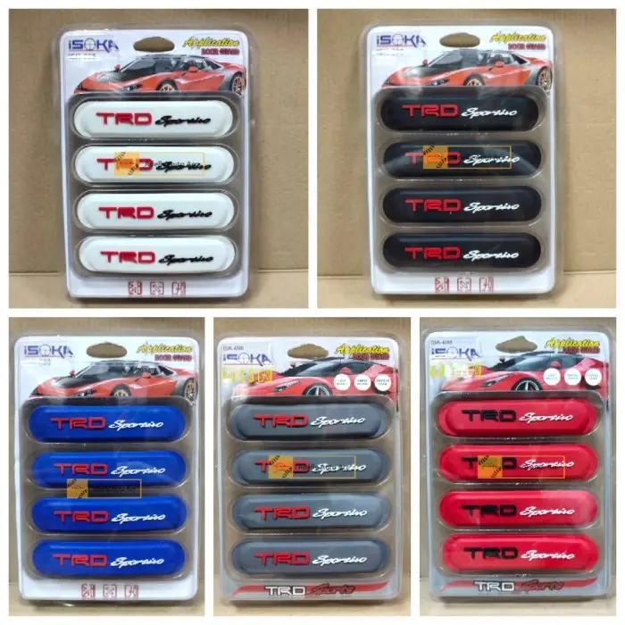 Door Guard / Pelindung Pintu Mobil TRD Sportivo ISK 698 - Universal Car Karet