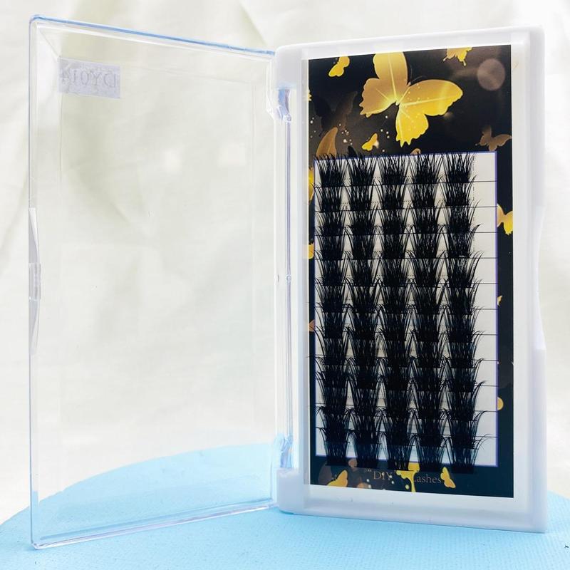 1 Set Individual False Eyelashes, Natural Look Eyelash Extensions, Makeup Tools For Women 4