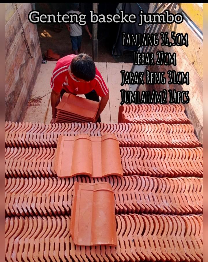 genteng nglayur asli Trenggalek Mantili jumbo