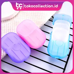 TC Sabun Kertas Traveling Sabun Cuci Tangan 1 Kotak 20 Lembar R520