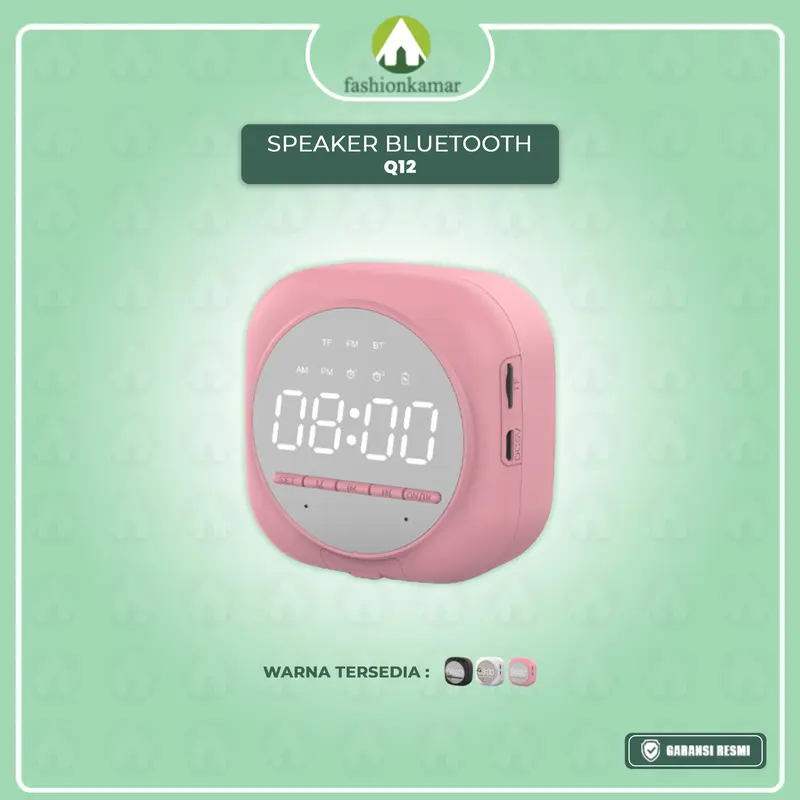 Speaker Mini Bluetooth Portable dan Lampu 7 Warna Waterproof Berbagai Model Pilihan 1