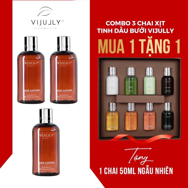 Product Introduction of COMBO sỉ 3 chai xịt bưởi VI JULLY hỗ trợ giảm rụng , mọc tóc 1