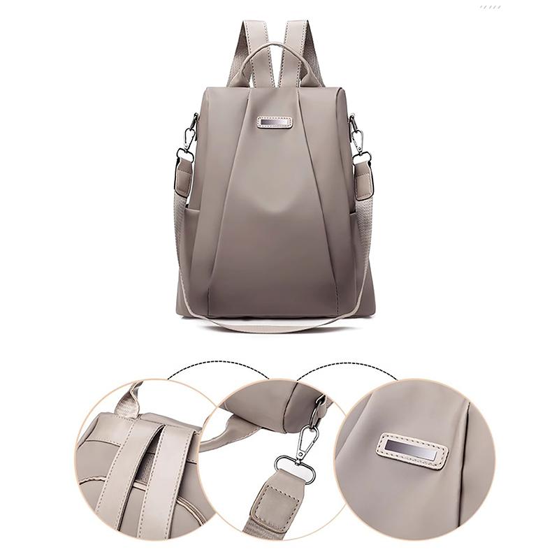 New Anti Theft Backpack Women Backpacks Multifunctional Travel Backpack Fashion Detachable Shoulder Strap Shoulder Bag 6