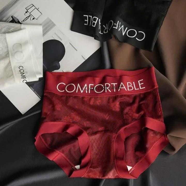 Set 5-10q Quần Lót Ren Nữ Không Lộ Viền, Mặc Gợi Cảm Cho Nữ, Phong Cách Năng Động Trẻ Trung, Chất Vải Mềm Mại Thoáng Mát, quần chíp nữ
