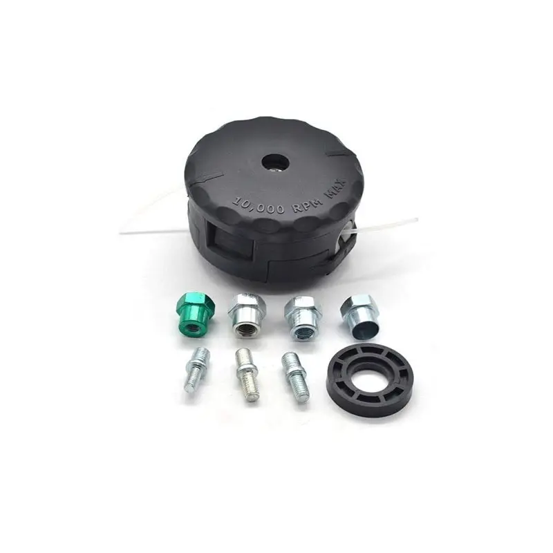 10Pcs/set Trimmer Head Kit Universal String Trimmer Head Replacement Trimmer Head Mesin Potong Rumput Aksesoris 2