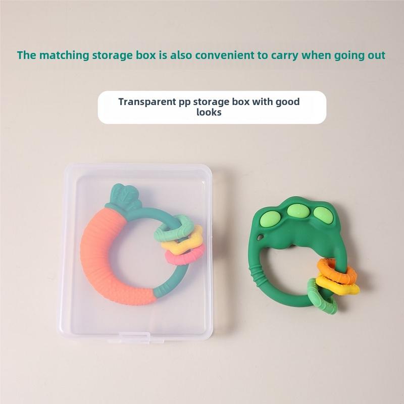 Toys for Children and Infants |   Baby Vegetables Teether Toys |   Infant Molar Rod Happy Bite Prevent Hand Sucking Toys | 4