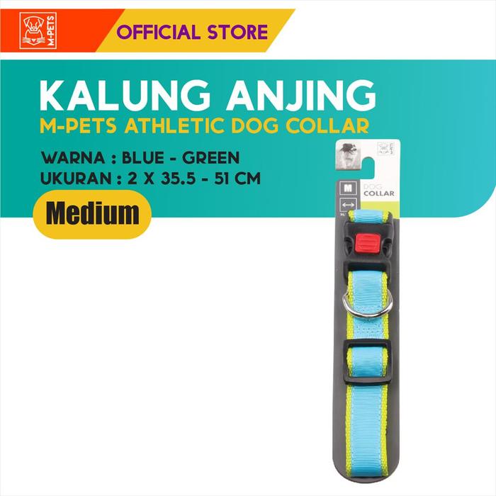 Gambar M-Pets Athletic Dog Collar Size Medium - Kalung Anjing dari M-Pets Volk Pets Indonesia Kota Tangerang Tokopedia
