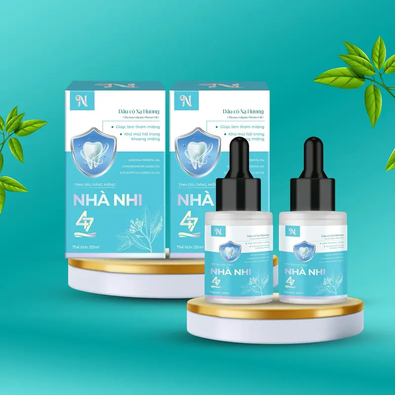 SERUM Khử Hôi Miệng NHANHI47 - 20ML - dạng Serum - Hàng chính hãng tinhdauthommieng hoimieng xitthommieng Xịt Thơm Miệng Xịt Miệng 4