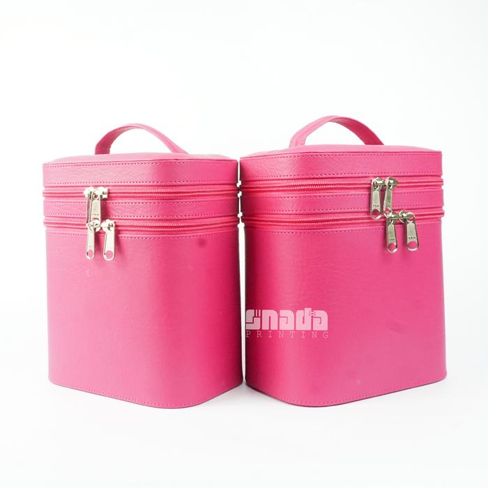 Gambar Tas Make Up / box makeup / Tas MUA / Makeup pouch Kulit PU - merah dari Snada Printing Kab. Bantul 5 Tokopedia