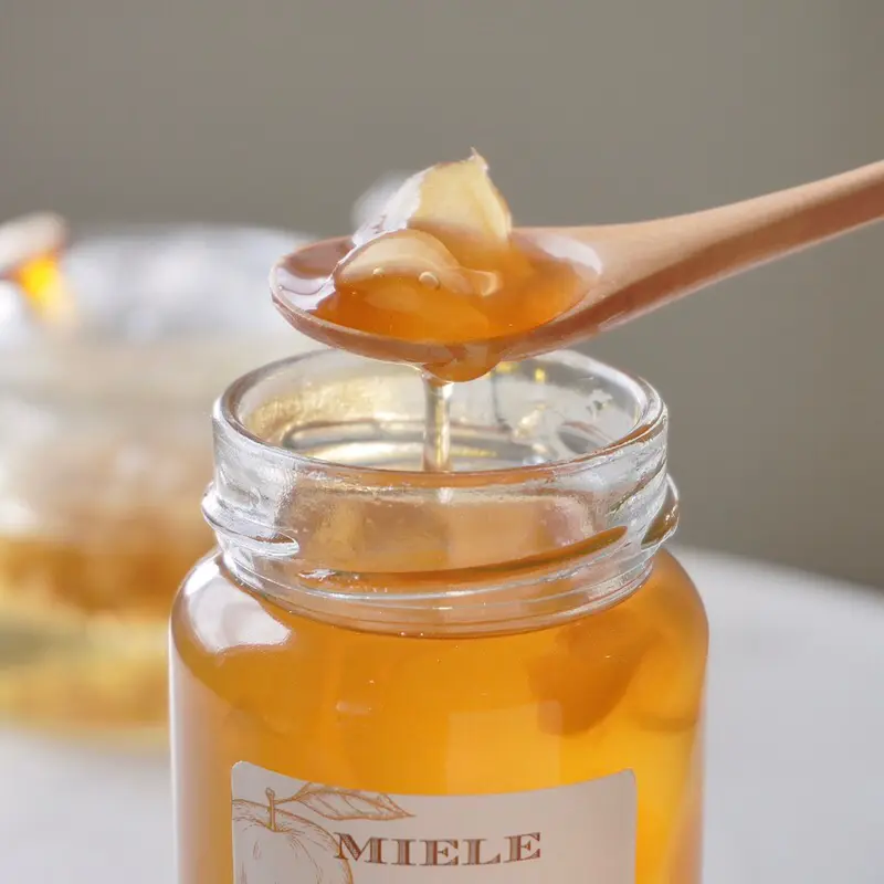 Mật Ong Gừng & Giấm Táo Miele Giúp Hỗ Trợ Hệ Tiêu Hóa, Sức Khỏe và Đẹp Da 250G 3