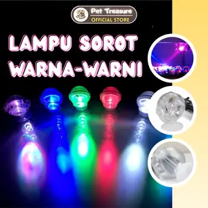 Lampu LED Aquarium Lampu Sorot Warna Warni Lampu Aquascape Lampu Kolam Ikan Hias Lampu Celup LED Aquarium Dekorasi Kolam Aquarium Lampu LED Hemat Energi Lampu Hias Air 0352