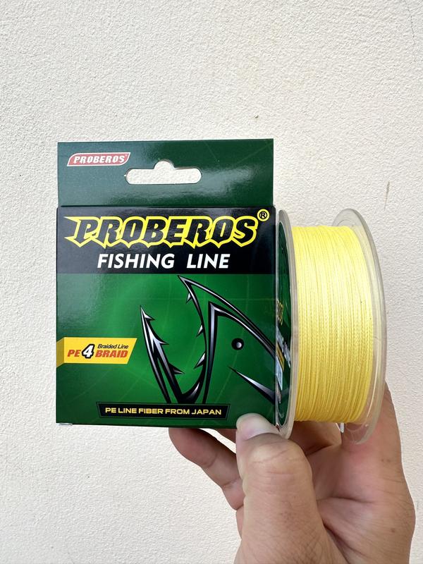 Dây Dù Proberos X4 Màu Vàng Đủ 100m