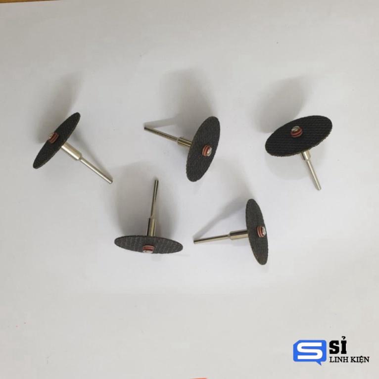 5 đá cắt kim khí mini chân cán 2mm hoặc 3mm - lưỡi cắt sắt mini