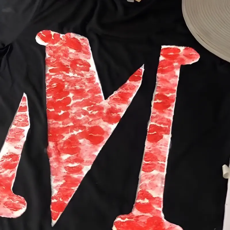 T-shirt kiss DIY custom black edition 1