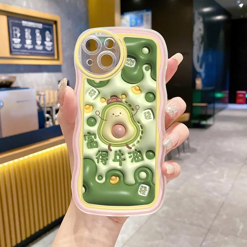 Casing Untuk OPPO A7 A7n A71 2017 2018 A72 A74 4G A74 5G A76 A77 4G A77s A78 4G A78 5G A79 5G A7x A8 A83 Silikon Pelindung Lensa Kamera Buah-buahan Bengkak Buah Soft Case Murah Ponsel Silicone 5