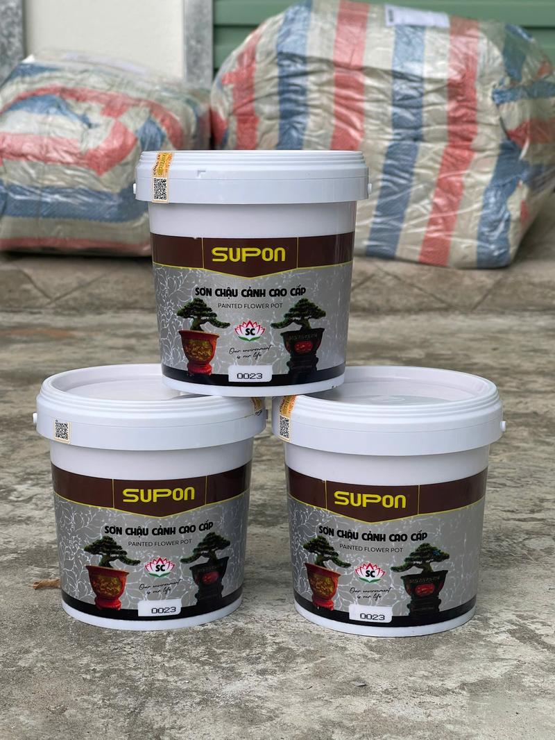 Product Introduction of [Hộp 1kg - Mua 3 hộp tặng 1 chổi sơn]{Nhiều màu sắc} Sơn Chậu Supon Chuyên Dụng Cao Cấp Hệ Nước Siêu Bóng,Kháng Kiềm,Nấm Mốc,Siêu Bền Màu 15