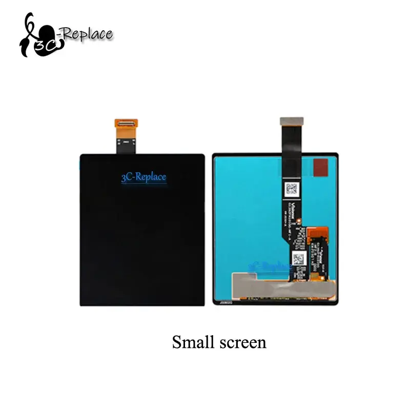 Màn hình LCD OLED, dành cho LG Wing 5G LMF100N, LMF100V, LM-F100N, LM-F100V, F100TMK, LM-F100, F100TMK, LMF100VM1, LMF100VM1, LMF100EMW, LMF100EMW, LMF100VMY, LMF100VMY, Bảng điều khiển cảm ứng màn hình, Lắp ráp bảng số hóa, với khung 4