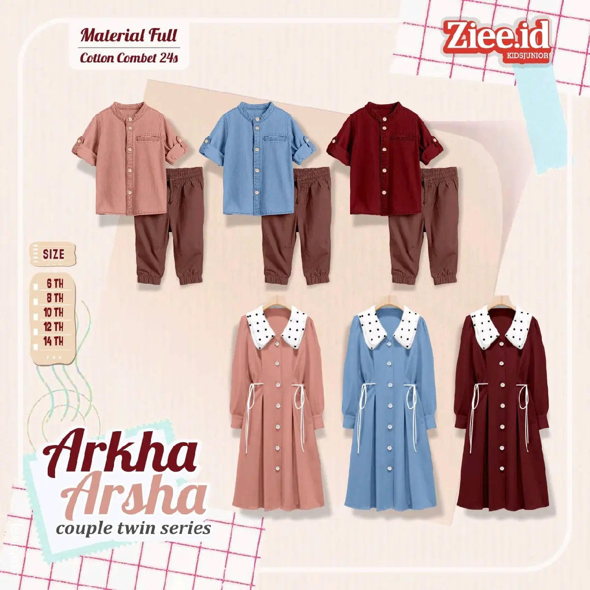 Set Koko gamis couple