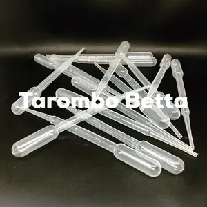 Pipet Tetes Plastik 3ml 3 ml Pakan Ikan Kutu Air Artemia Jentik Nyamuk