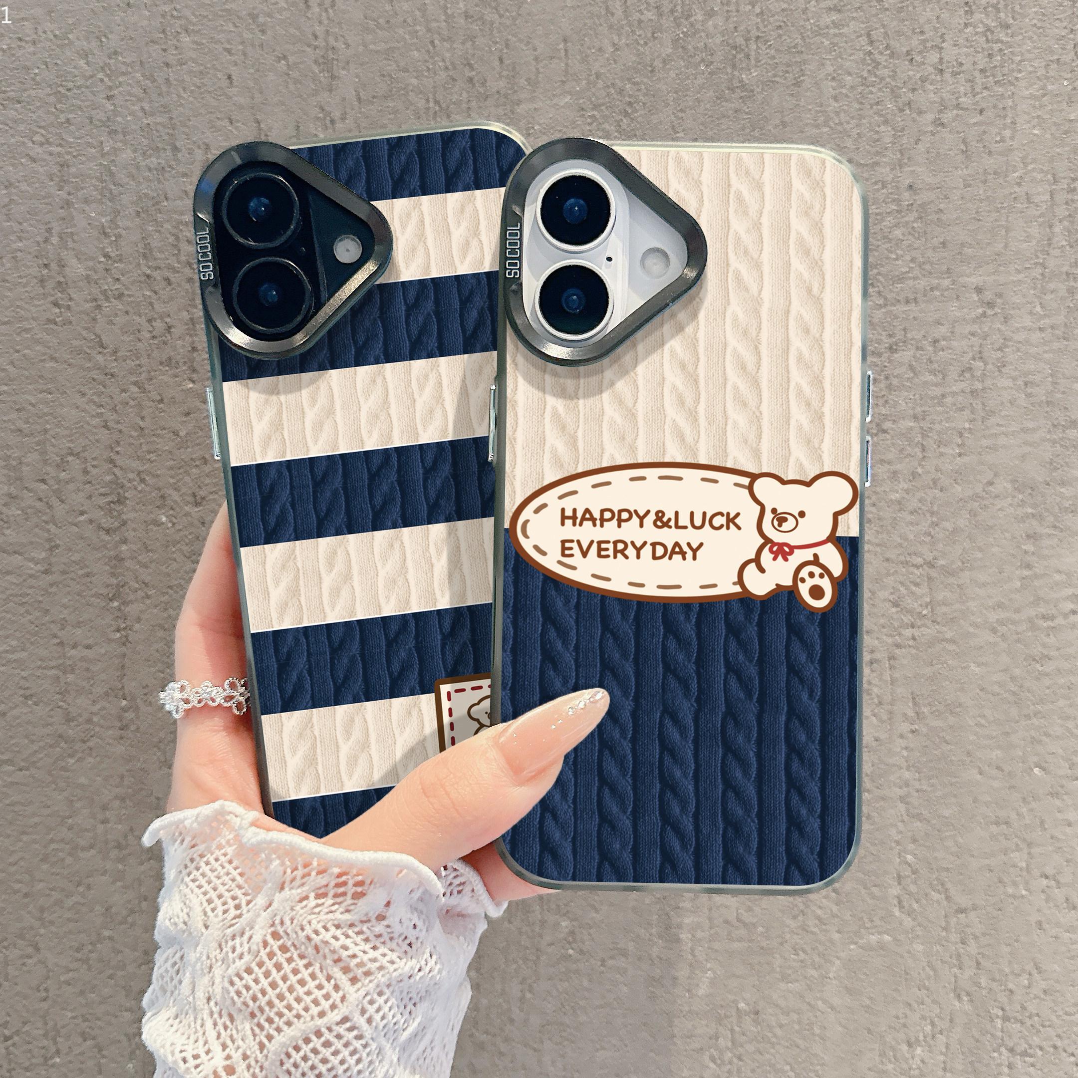 Untuk iPhone Samsung OPPO vivo Xiaomi Redmi Realme case RLTH3527CYK&2528+Aa