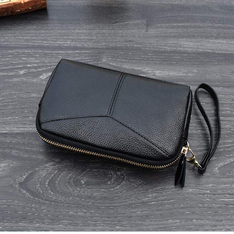 Product Introduction of Túi Xách Nữ PU Mới, Gian Hàng Đơn Giản, Túi Cầm Tay, Màu Trơn, Mặt Mềm, Túi Điện Thoại Di Động 8