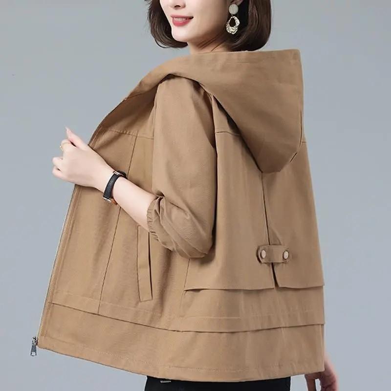 Product Introduction of JAKET WANITA CASUAL WINDBREAKER ALL MATCH HOODIE 3