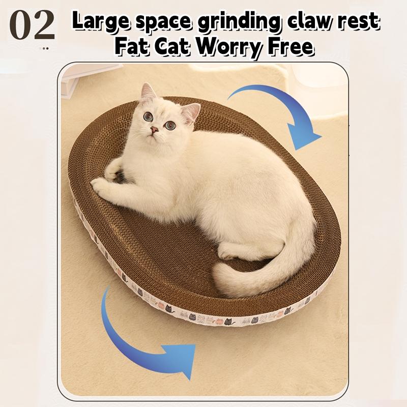 Product Introduction of Round Bowl Scratchboard Cat Litter Cat Scratcher Cat Toy Cat Scratches Oval Cat Bowl Cat Scratch 15