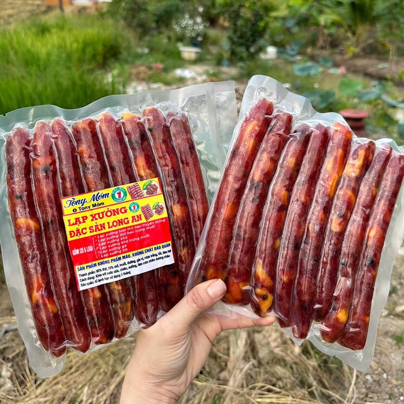 1 KG lạp xưởng Trứng Muối Khô HEO nhà Tony Móm . Food