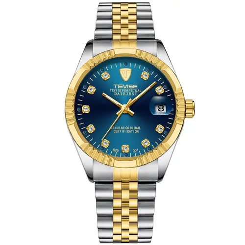 Đồng hồ Nam Đeo Tay chính hãng Tevise RL, cơ automatic size 39mm, mẫu Watch thiết kế form dáng tiểu RL, kết hợp cùng dây simily demi giúp người đeo lên tay rất sang trọng với thiết kế đẳng cấp.