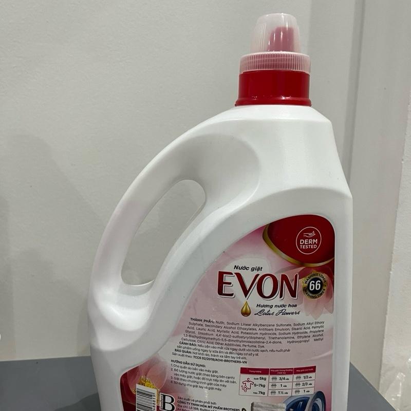 Nước Giặt CAO CẤP , EVON  6in 1 , siêu Đặc , lưu Hương lâu , giặt sạch , khử Khuẩn Cao 1