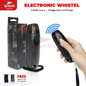SPEEDS Peluit Wasit Pluit Electronic Whistle Push Olahraga Periwitan Outdoor Sports Referee Setting Portable 007-19