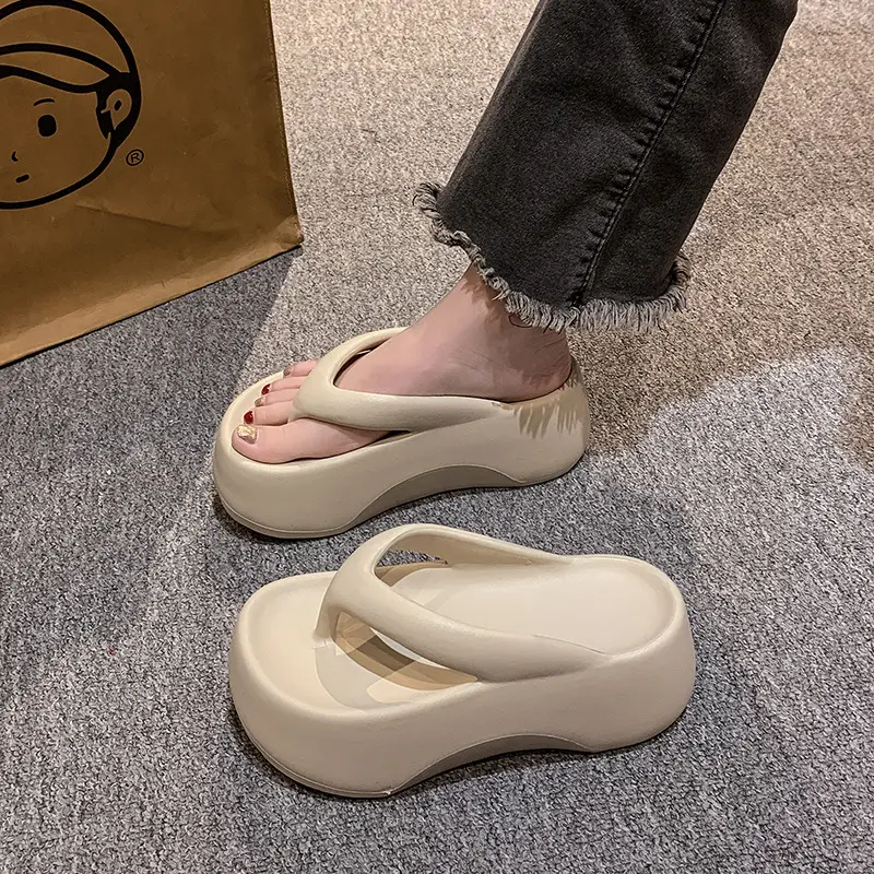 (Hàng Loại 1) Dép Xỏ Ngón 7cm Chống Trượt Thời Trang Mùa Hè Tăng Chiều Cao Chống Trượt Cho Nữ <Mã 1> DéP GiàY