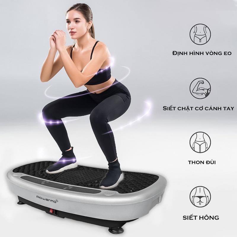 Máy Rung Tập Thể Dục Rowanto Body slimmer K8 PRO Chính Hãng 100% - Máy Tập Thể Dục Ngay Tại Nhà - Hỗ Trợ Massage Toàn Thân Hiệu Quả - Bảo Hành 12 Tháng 5