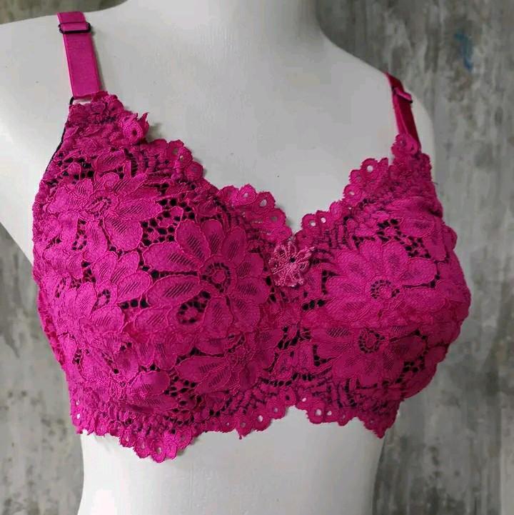6 pcs bra full brukat bh bidadari tanpa busa pakaian dalam wanita grosir Tipis Motif bra bh Dewasa miniset jumbo 1