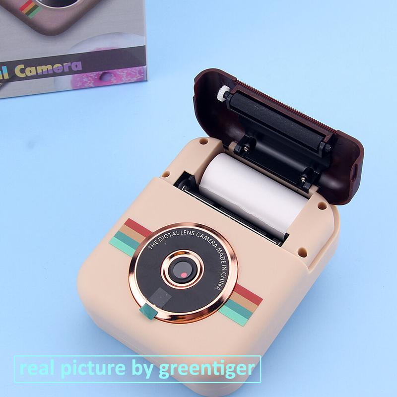 Product Introduction of HD Instant Camera Video Recording Dual Lens Thermal Paper Photo Printing Birthday Gift Boys Girls Toys Digital Kids Camera 11