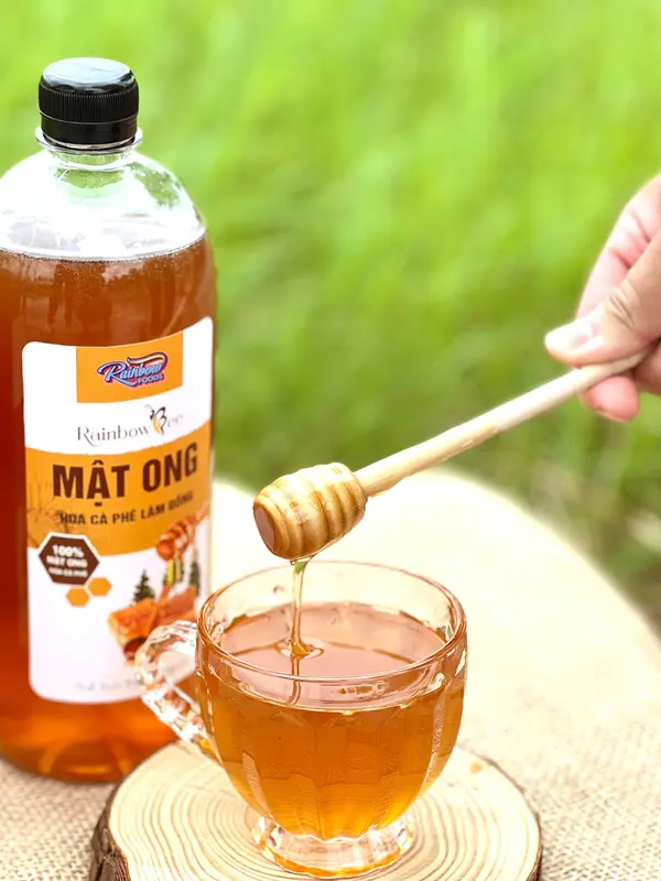 [ MUA 2 TẶNG 1 ] COMBO 2 Chai Mật Ong Hoa Cà Phê Lâm Đồng Rainbow Bee 500ml - Tặng Chai 330ml 7