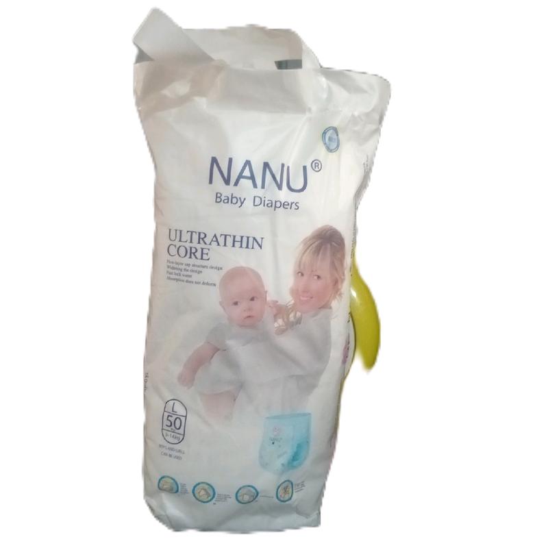 Bỉm Quần NANU Baby Diapers ,một bịch 50 miếng cấu trúc thông minh thấm hút tốt siêu mỏng màng 3D siêu khô thoáng ,chống hăm tốt mềm mại như bàn tay mẹ!