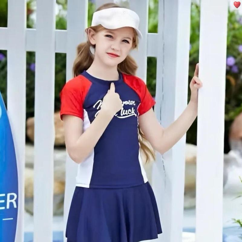 [MinMinKid2] (10-38kg) Đồ bơi, bikini 2 mảnh phối tay rag.lan cho bé gái diện di biển, đi bơi 3