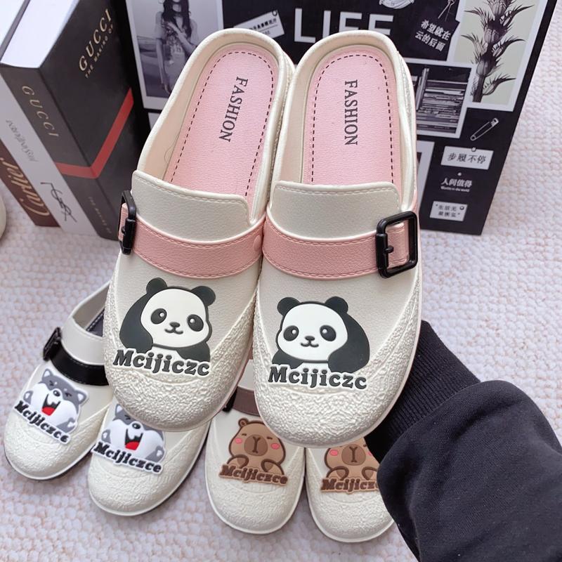 Product Introduction of AM809-Giày Lỗ Bao Đầu nữ 2025 đế dày mùa hè 3 màu DéP Shoes dépyeezy dép  đúc dép  gấu 14