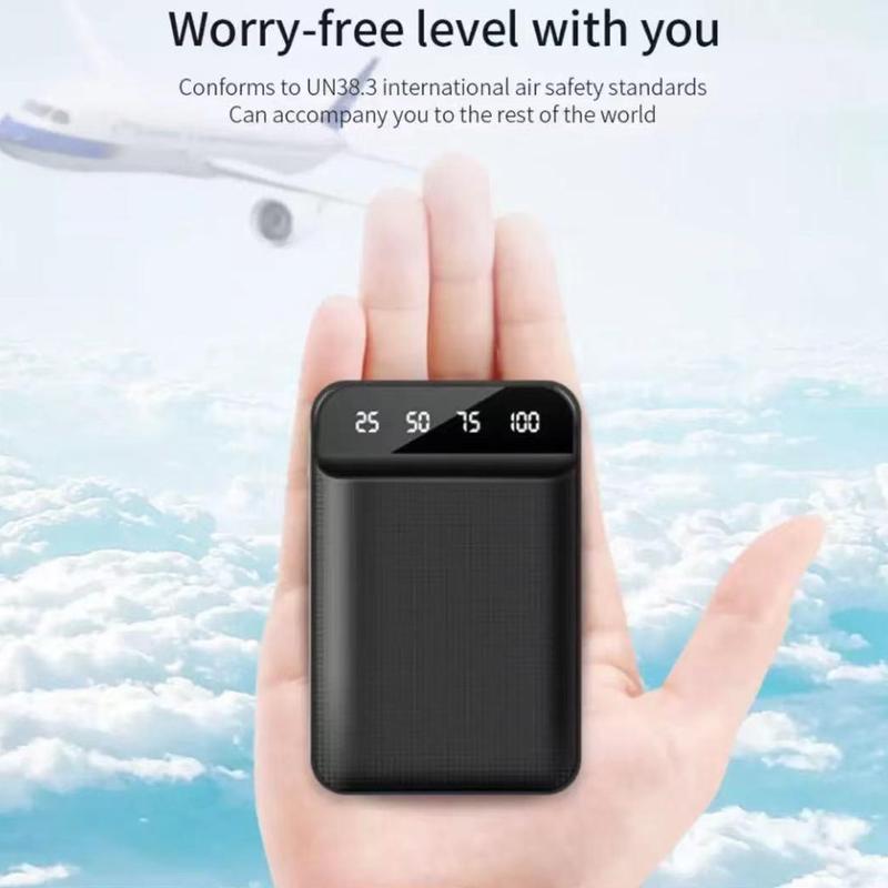 WANKEI LENTIVEN Powerbank 20000 mAh Cute Mini Kartun Screen Digital Display 6