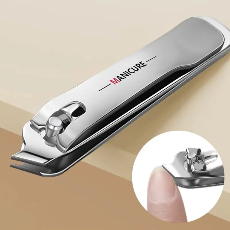 Professional Nail Clipper Set, 4 Counts/set Portable Nail Scissors, Stainless Steel Manicure Pedicure Tool 6