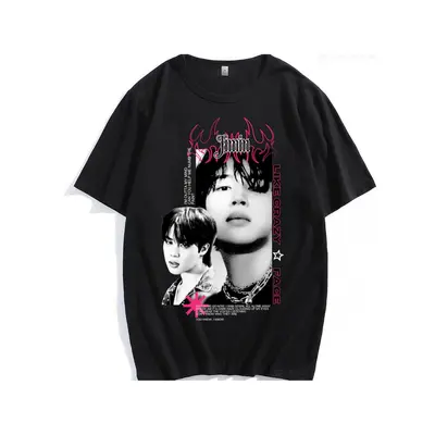 black hair jimin casual