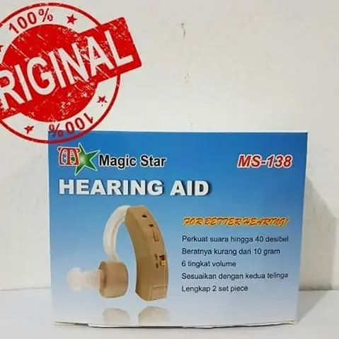 Alat bantu dengar Magic star / Hearing Aid catrol MS 138