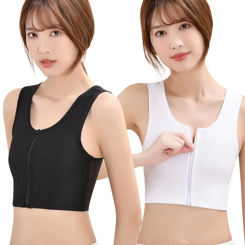 Wechery Breathable Breast Binder ผ ้ าพันแผลหน ้ าอก Binder เสื ้ อกั ๊ ก Tank Top Binder Corset Shaper
